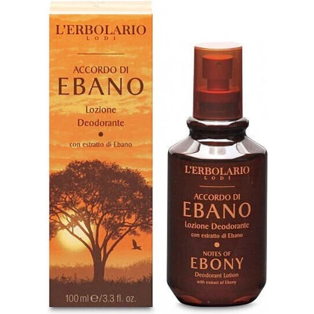 L' Erbolario Accordo Di Ebano Deodorant Spray Aluminiumvrij 100ml