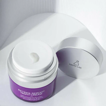 Youth Lab. Reboot Anti-Ageing, Rebuilding und Sebum Control Night Face Cream mit Retinol 50ml