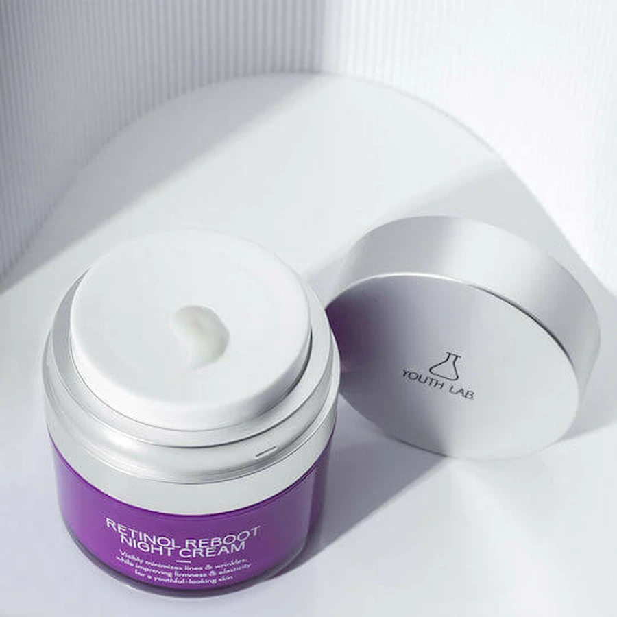 Youth Lab. Reboot Anti-Ageing, Rebuilding und Sebum Control Night Face Cream mit Retinol 50ml