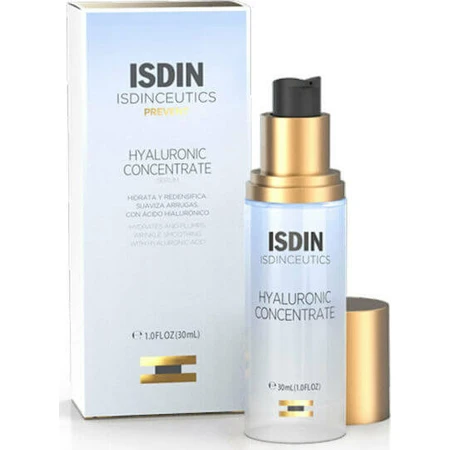 Isdin Concetrate Hydraterend en Anti-Ageing Gezichtsserum met Hyaluronzuur voor Revitalisatie 30ml