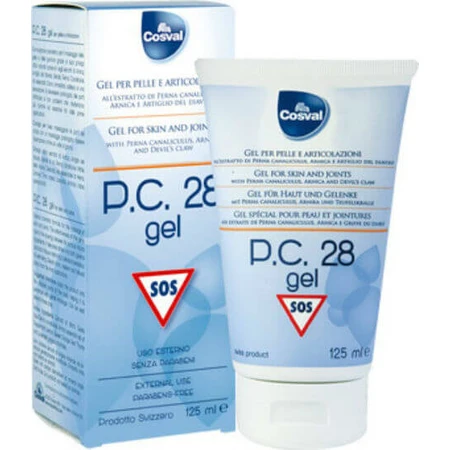 Cosval P.C 28 GEL 125ml Gel à base de plantes pour les douleurs musculaires et articulaires 125ml