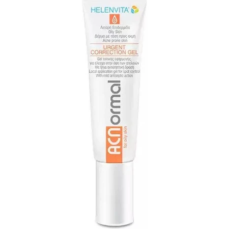 Helenvita ACNormal 24 Hour Face Gel for Blemish and Acne Control with Hyaluronic Acid and Aloe Vera 15ml