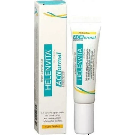 Helenvita ACNormal 24 Hour Face Gel for Blemish and Acne Control with Hyaluronic Acid and Aloe Vera 15ml