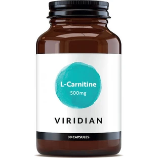Viridian L-Carnitine with Carnitine 500mg 30 caps