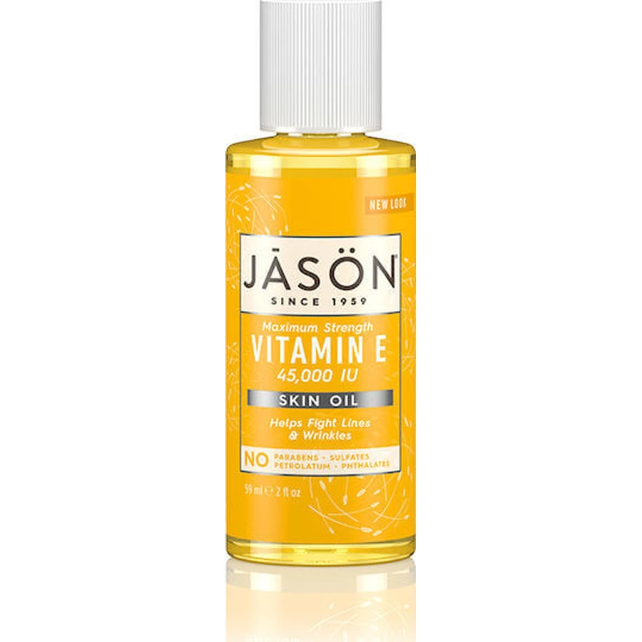 Jason Aceite Facial con Vitamina E 45.000 U.I. Aceite Facial Hidratante Bio Vitamina E 59ml