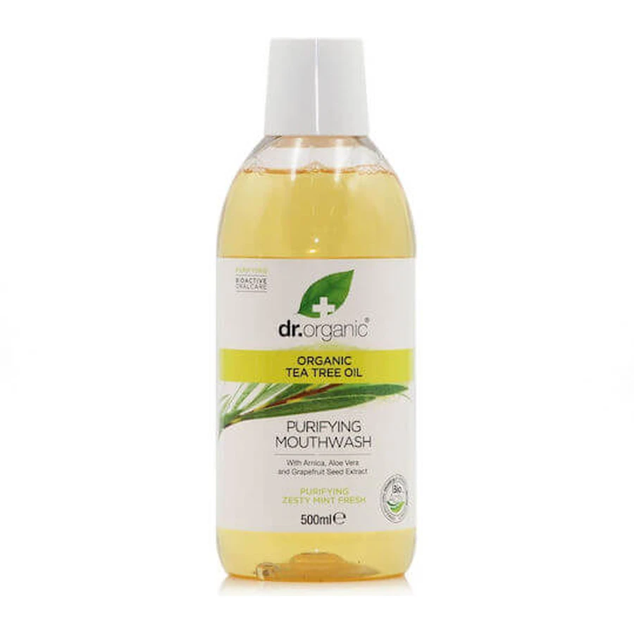 Dr.Organic Organic Tea Tree Mouthwash Daily Protection
