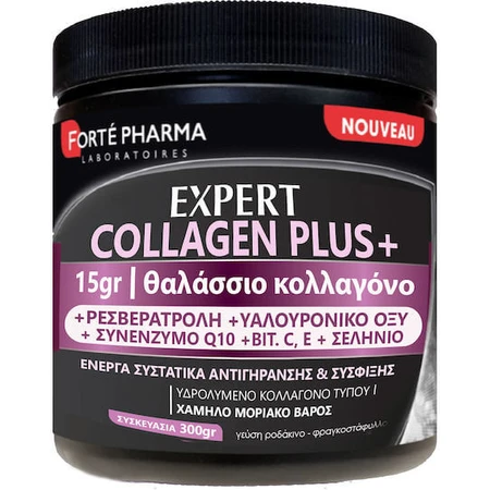 Forte Pharma Expert Collagen Plus+ mit Hyaluronsäure & Vitamin C 300gr Pfirsich