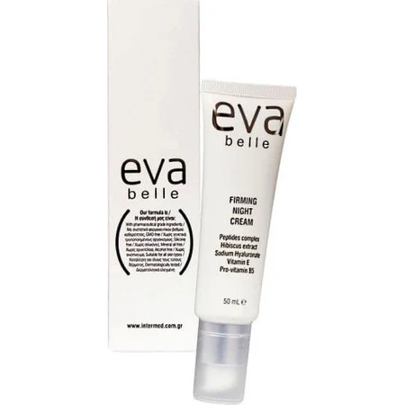 InterMed Eva Belle Anti-Wrinkle Night Face Cream with Hyaluronic Acid and Collagen 50ml