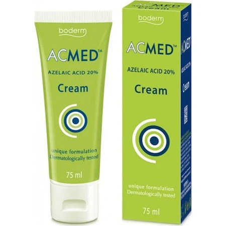 Boderm Acmed Acné Crème régénératrice visage 24h contre l'acné 75ml