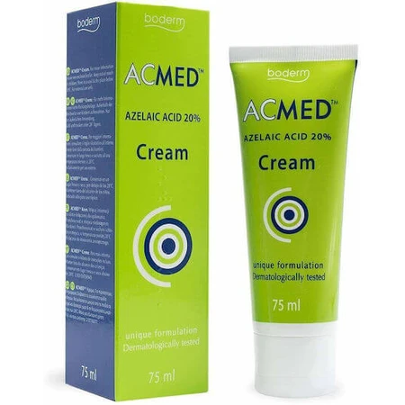 Boderm Acmed Acné Crème régénératrice visage 24h contre l'acné 75ml