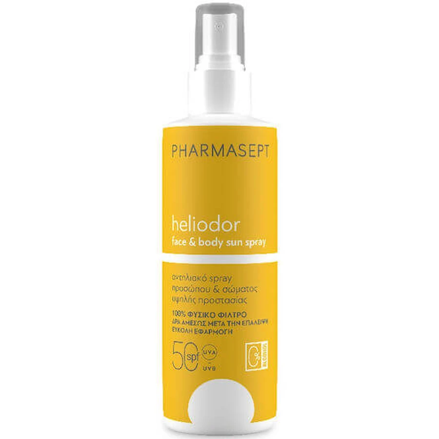 Pharmasept Heliodor Heliodor Anti-Sun Face and Body Lotion SPF50 Spray 165g