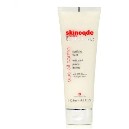 Skincode Essentials SOS SOS Oil Control Clarifying Wash Face Emulsion for Acne Skin 125ml