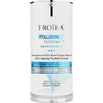 Froika Hyaluronic C SPF10 Crema Contorno de Ojos Hidratante y Antiedad con SPF10 Crema Contorno de Ojos Antiarrugas para Iluminar con Ácido Hialurónico y Vitamina C 15ml