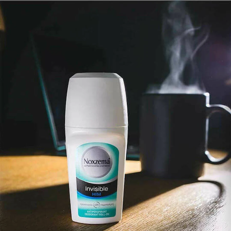 Noxzema Invisible Him Antiperspirant Deodorant 48h Roll-On 50ml