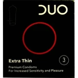 Duo Prezervatief Extra Dun 3st