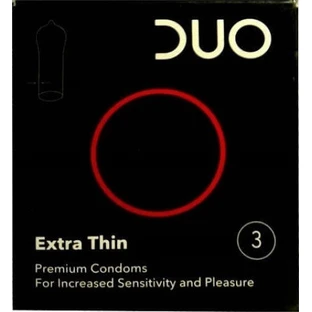 Duo Prezervative Extra Thin 3pcs