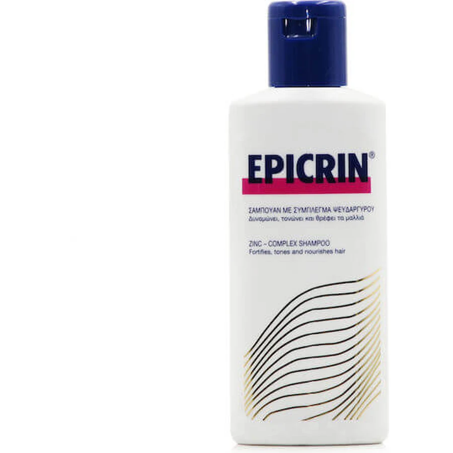 Epicrin Shampooing contre la chute des cheveux et la dermatite séborrhéique pour cheveux fragiles 200ml
