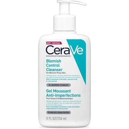 CeraVe Blemish Control Face Gel for Acne-prone Skin 236ml