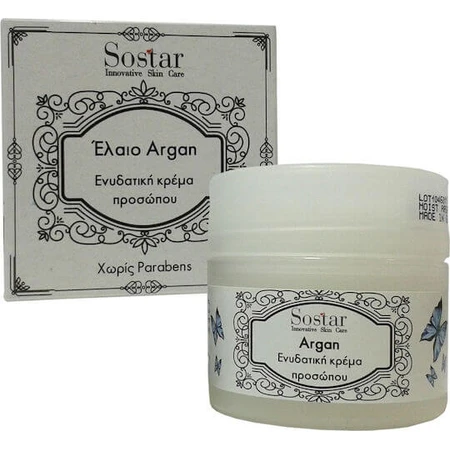 Sostar Focus Arganolie Hydraterende Dag Gezichtscrème met Aloë Vera & Arganolie 50ml