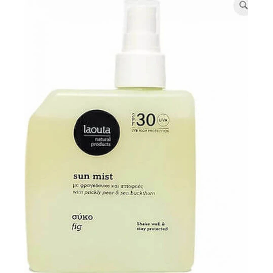 Laouta Natuurproducten Syko Zonnebescherming Lichaamsnevel SPF30 200ml