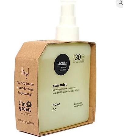 Laouta Natuurproducten Syko Zonnebescherming Lichaamsnevel SPF30 200ml