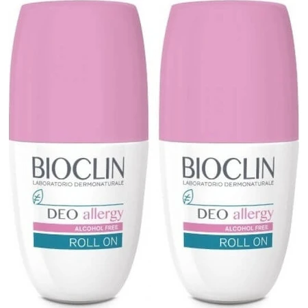 Bioclin Deo Allergie Alkoholfreies Roll-On Deodorant 2x25ml