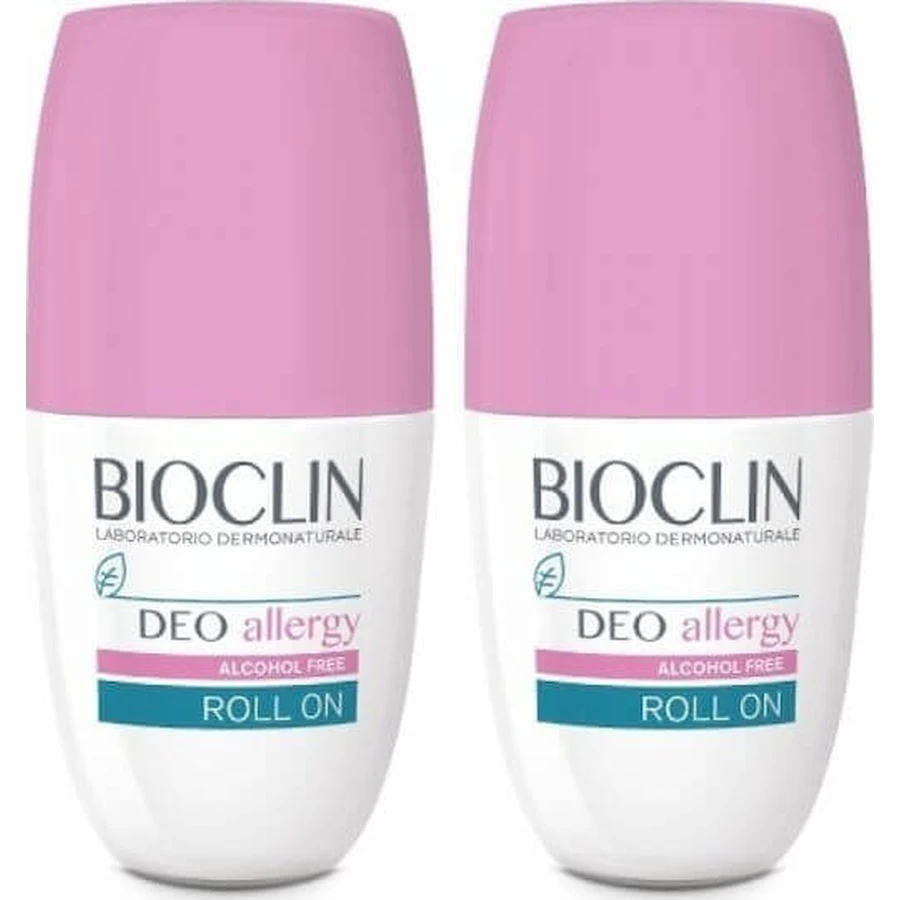 Bioclin Deo Allergie Alkoholfreies Roll-On Deodorant 2x25ml