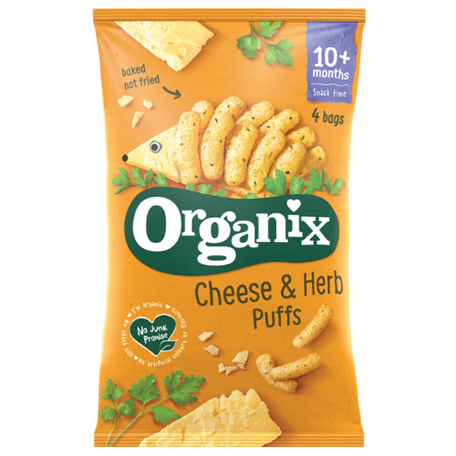 Comprar Snack de maíz ecológico con queso y perejil, +10 meses, 60 g, Organix Snack de maíz ecológico con queso y perejil, +10 meses, 60 g, Organix