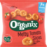 Snack di mais bio biologico con pomodori e carote, +7 mesi, 20 g, Organix