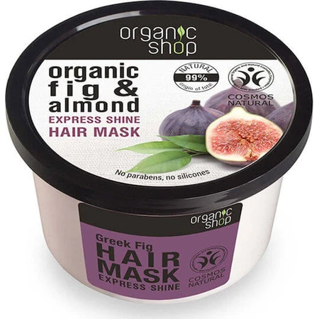 Organic Shop Organic Fig & Almond Express Shine Color Retaining Hair Mask 250ml