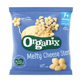 Snack ecologico Stelle di mais bio con formaggio, +7 mesi, 20 g, Organix