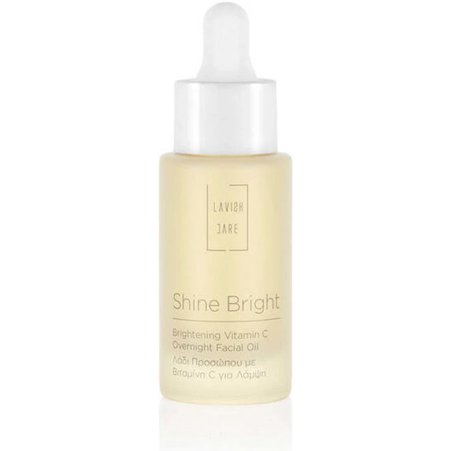 Lavish Care Shine Bright Anti-Ageing, feuchtigkeitsspendendes und aufhellendes Gesichtsöl 30ml