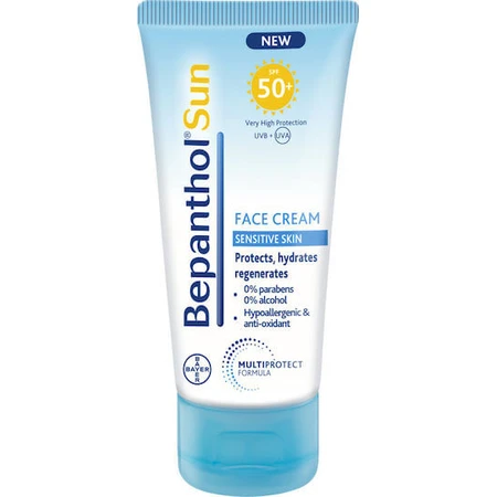 Bepanthol Sun Cream Sun Protection Face Cream SPF50 50ml