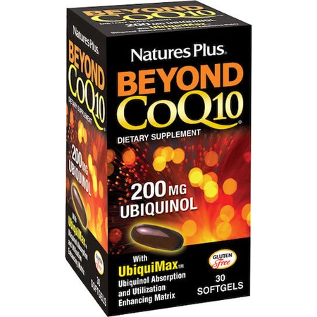 Nature's Plus Beyond CoQ10 Ubiquinol 200mg 30 softgels
