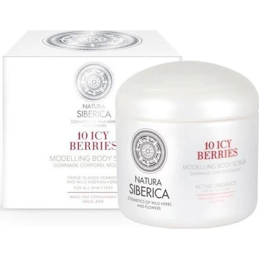 Natura Siberica Kopenhagen Verstevigende Lichaamsscrub 10 bevroren bessen 370ml 582gr