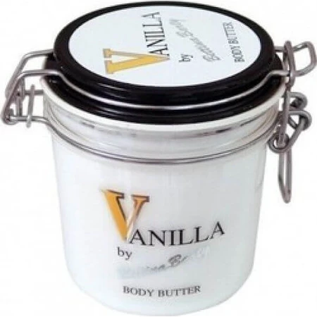 Bettina Barty Body Feuchtigkeitsspendende Körperbutter mit Vanille Vanille-Duft für trockene/sehr trockene & empfindliche Haut 400ml