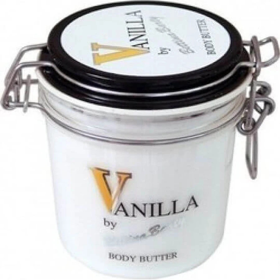 Bettina Barty Body Feuchtigkeitsspendende Körperbutter mit Vanille Vanille-Duft für trockene/sehr trockene & empfindliche Haut 400ml