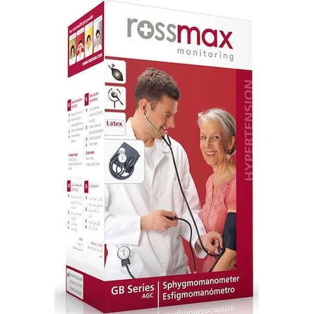 Rossmax GB102 Analoge bovenarm bloeddrukmeter met stethoscoop