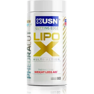 USN Phedra Cut Lipo X met Smaak Niet-gearomatiseerd 80 caps