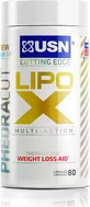 USN Phedra Cut Lipo X with Taste Unflavoured 80 caps