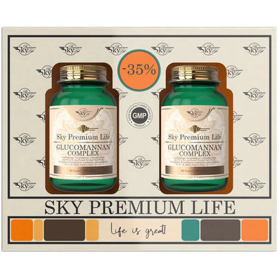 Sky Premium Life Complejo de Glucomanano 2 x 30 comprimidos