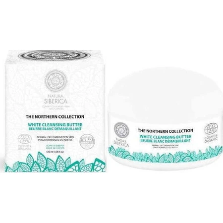 Natura Siberica The Northern Collection White Cleansing Butter Facial Makeup Removing Cream 120ml