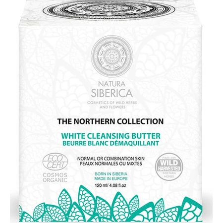 Natura Siberica The Northern Collection White Cleansing Butter Facial Makeup Removing Cream 120ml