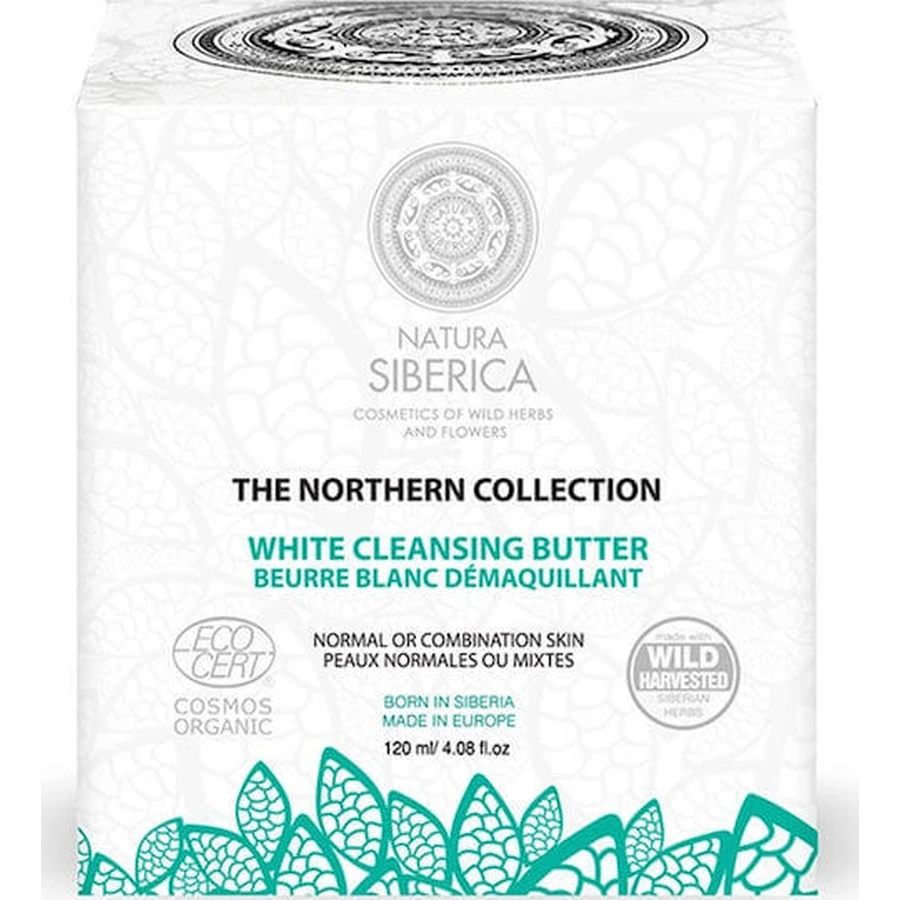 Natura Siberica The Northern Collection White Cleansing Butter Facial Makeup Removing Cream 120ml