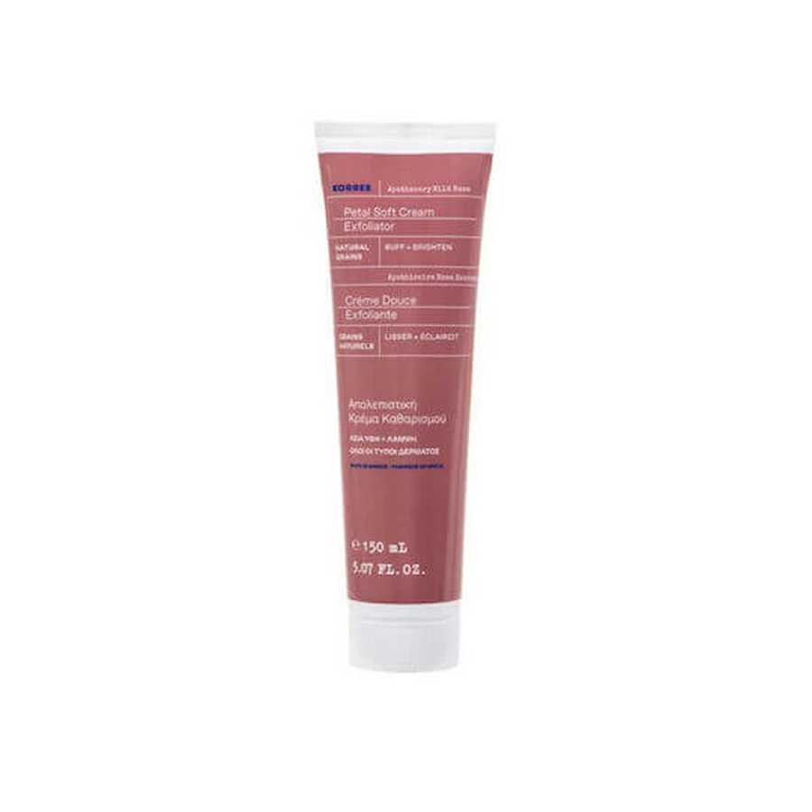 Korres Boticario Pétalo de Rosa Silvestre Exfoliante Suave y Limpiador Exfoliante Facial 150ml