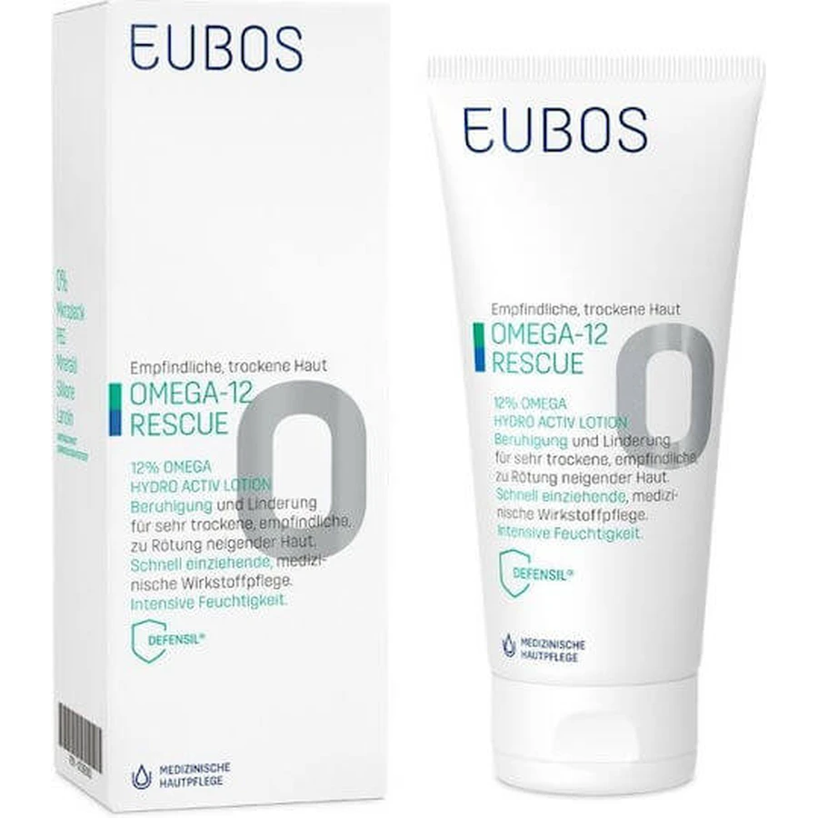 Eubos Omega-12 Rescue Hydraterende Regenererende Reddingslotion voor de Atopische Huid 200ml