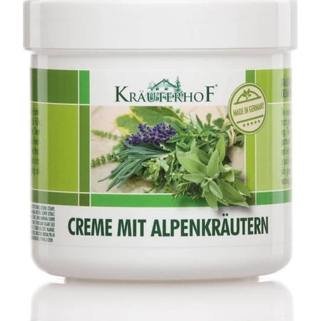 Krauterhof Crème pour les pieds aux herbes des Alpes 250ml