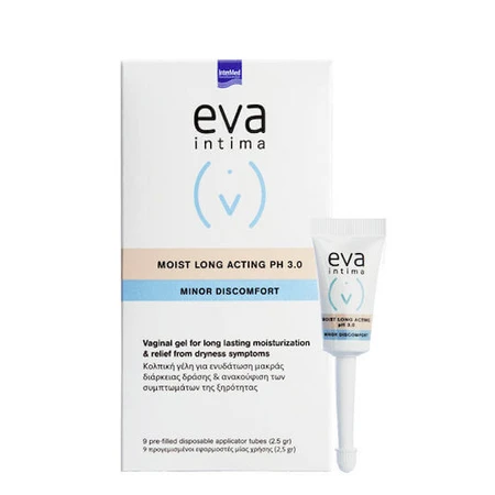 InterMed Eva Intima Intima Moist lang wirkende pH 3 feuchtigkeitsspendende Gel 2ml 9oz