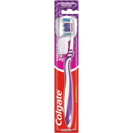 Colgate Toothbrush Medium Purple / White 102438