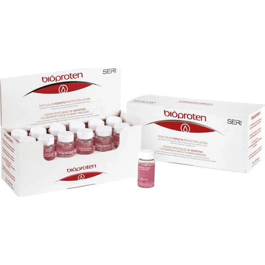 Farcom Seri Bioproten Bioproten Post Color Hair Color Strengthening Ampule 12x10ml